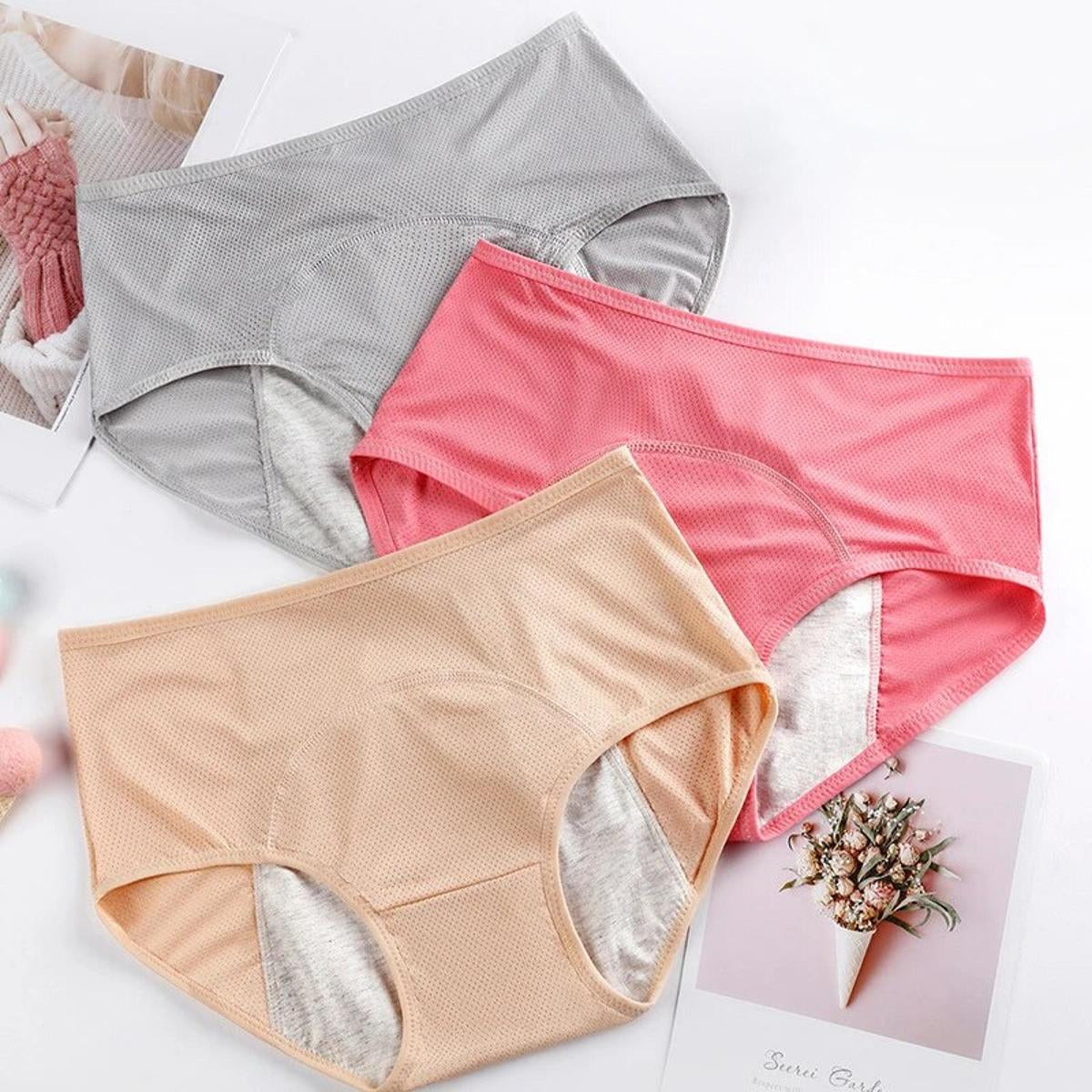 Leak-Proof Period Panties for Women and Girls