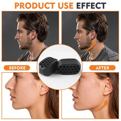 Jaw line shaper for Face Beauty - Reduce Double Chin with jaw line rubber - Jawline chew For Men and Women