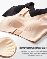 Push-Up bra for girls,Posture Corrector Front open sports bra for women