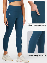 Women's Capri Yoga Pants High Waist with Pockets for Workout