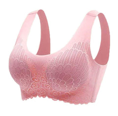 Wireless Seamless Night Bra with Removable Pads