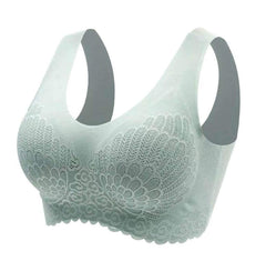 Wireless Seamless Night Bra with Removable Pads