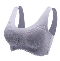 Wireless Seamless Night Bra with Removable Pads