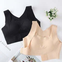 Push-Up bra for girls,Posture Corrector Front open sports bra for women