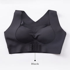 Push-Up bra for girls,Posture Corrector Front open sports bra for women