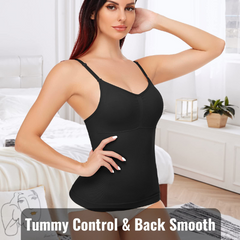 Nursing Bra/ Slimming Tanks with Built-In Maternity Bra